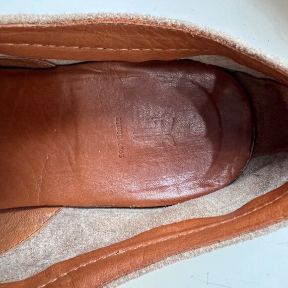 ❤️ Frye Paul Bal Oxford in Suede leather, Tan, Size 10.5 D - Picture 7 of 13